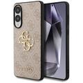 Samsung Galaxy S25 Edge Guess 4G Big Metal Logo Hybrid Case - Pink