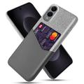 Samsung Galaxy S25 Edge KSQ Case with Card Pocket - Grey