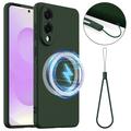 Samsung Galaxy S25 Edge Liquid Silicone Case - MagSafe Compatible - Dark Green