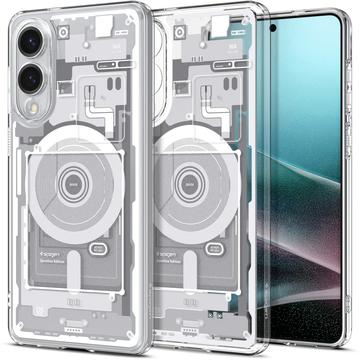 Samsung Galaxy S25 Edge Spigen Ultra Hybrid Mag Case - White / Zero One