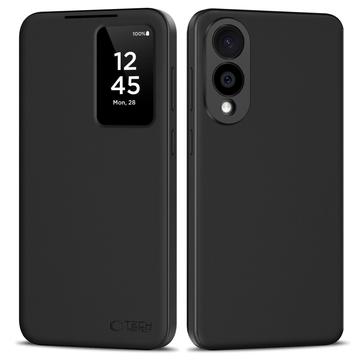 Samsung Galaxy S25 Edge Tech-Protect Smart Flip Case - Black