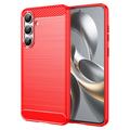 Samsung Galaxy S25 FE Brushed TPU Case - Carbon Fiber