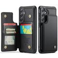 Samsung Galaxy S25 FE Caseme C22 Case RFID Card Wallet - Black