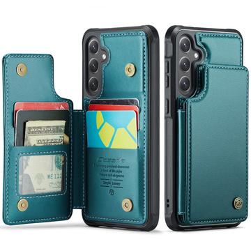 Samsung Galaxy S25 FE Caseme C22 Case RFID Card Wallet - Green