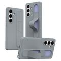 Samsung Galaxy S25 FE Smart Hybrid Case with Standing Grip - Dark Grey