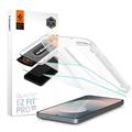 Samsung Galaxy S25 FE Spigen Glas.tR EZ Fit Pro Tempered Glass Screen Protector - 2 Pcs. - Clear