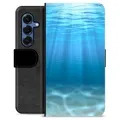 Samsung Galaxy S25 Premium Wallet Case - Sea
