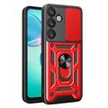 Samsung Galaxy S25 Rotary Ring Hybrid Case with Camera Shield