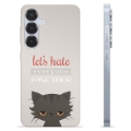 Samsung Galaxy S25 TPU Case - Angry Cat