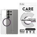 Samsung Galaxy S25 Ultra PanzerGlass Care Urban Combat Case - MagSafe Compatible - Plum