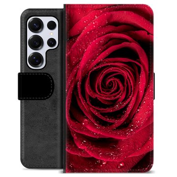 Samsung Galaxy S25 Ultra Premium Wallet Case - Rose