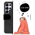 Samsung Galaxy S25 Ultra Premium Wallet Case - Slow Down