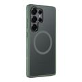 Samsung Galaxy S25 Ultra Tactical MagForce Hyperstealth Hybrid Case - Forest Green