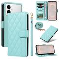 Samsung Galaxy S26 Edge Luxury Quilted Wallet Case - Green