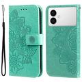 Samsung Galaxy S26 Edge Mandala Series Wallet Case - Green