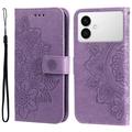 Samsung Galaxy S26 Edge Mandala Series Wallet Case - Purple