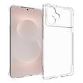 Samsung Galaxy S26 Edge Shockproof Silicone Case - Transparent