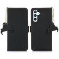 Samsung Galaxy S26 FE Wallet Leather Case with RFID - Black