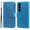 Samsung Galaxy S26/S26 Pro Mandala Series Wallet Case - Blue