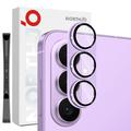 Samsung Galaxy S26 Northjo Full Protection Matte Metal and Tempered Glass Camera Lens Protector - Lilla