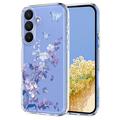 Samsung Galaxy S26 Pro Floral Pattern TPU Case - Purple
