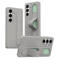 Samsung Galaxy S26 Smart Hybrid Case with Standing Grip - Titanium Grey