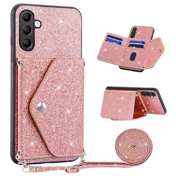 Samsung Galaxy S26 Stardust Case with Card Holder - Pink
