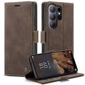 Samsung Galaxy S26 Ultra Caseme 013 Series Wallet Case - Coffee
