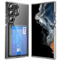 Samsung Galaxy S26 Ultra Clear Case with Card Holder