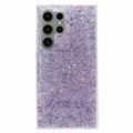 Samsung Galaxy S26 Ultra Glitter Flakes TPU Case - Purple