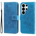 Samsung Galaxy S26 Ultra Mandala Series Wallet Case - Blue