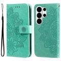 Samsung Galaxy S26 Ultra Mandala Series Wallet Case - Green