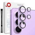Samsung Galaxy S26 Ultra Northjo Full Protection Matte Metal and Tempered Glass Camera Lens Protector - Purple