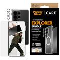 Samsung Galaxy S26 Ultra PanzerGlass Care 3-in-1 Explorer Bundle - Transparent