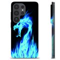 Samsung Galaxy S26 Ultra TPU Case - Blue Fire Dragon