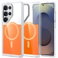 Samsung Galaxy S26 Ultra Two-Tone Hybrid Case - MagSafe Compatible - Orange