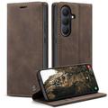 Samsung Galaxy S26+ Caseme 013 Series Wallet Case - Coffee