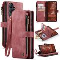 Samsung Galaxy S26+ Caseme C30 Multifunctional Wallet Case - Red