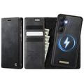 Samsung Galaxy S26+ Caseme C49 2-in-1 Detachable Wallet Case - MagSafe Compatible, RFID - Black