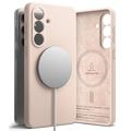 Samsung Galaxy S26+ Ringke Liquid Silicone MagSafe Case - Pink Sand