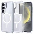 Samsung Galaxy S26+ Two-Tone Hybrid Case - MagSafe Compatible - White