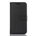 Samsung Galaxy S7 Wallet Case with Magnetic Closure - Black