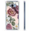 Samsung Galaxy S8 Hybrid Case - Romantic Flowers