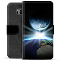 Samsung Galaxy S8 Premium Wallet Case - Space