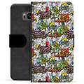 Samsung Galaxy S8+ Premium Wallet Case - Graffiti