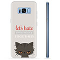 Samsung Galaxy S8+ TPU Case - Angry Cat