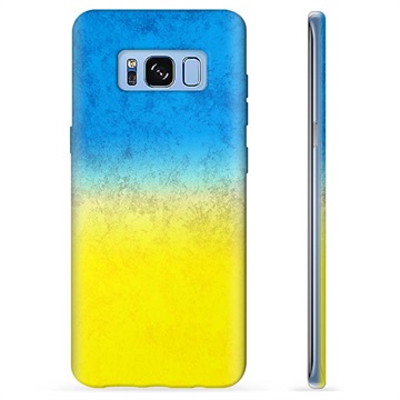Samsung Galaxy S8+ TPU Case Ukrainian Flag - Two Tone
