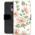 Samsung Galaxy S9 Premium Wallet Case - Floral