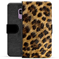 Samsung Galaxy S9 Premium Wallet Case - Leopard