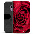 Samsung Galaxy S9 Premium Wallet Case - Rose